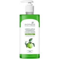 Biotique Green Apple Shine & Gloss Shampoo & Conditioner| Promotes Healthy, Shiny And Glossy Hair | Nourishes Scalp | Makes Hair Soft & Smooth |100% Botanical Extracts| All Skin Types | 500Ml