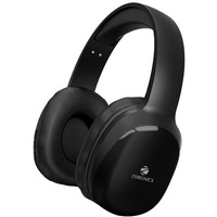 Zebronics Zeb-Thunder Pro On-Ear Wireless Headphone Up To 60 Hours Playback, Wired Mode, Usb-C Type Charging(Black)