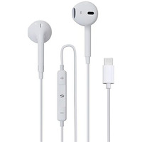 Zebronics Buds 30C Type- C In Ear Earphone With In-Line Mic, Rich 14.2Mm Driver, Volume Control, 1.2M Cable, Call Function (White)