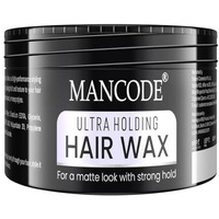 Mancode Ultra Holding Hair Wax For Men 100Ml | Matte Look With 24 Hrs Strong Hold Level 7 | Matte Finish & No Greasy Residue Styling Hair Wax 100Gm