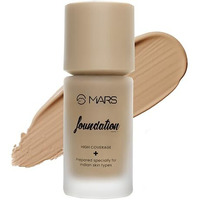 Mars Spf55 Pa++++ High Coverage All Skin Type Matte Liquid Foundation | Blemish Free & Blendable Foundation For Makeup (40Ml) (Shade-05)