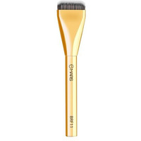 Mars Artist's Arsenal Ultra Thin Foundation Makeup Brush For Blending Liquid Foundation & Cream | Ultra Thin Bristles | Flawless Application | Sleek Design For Minimal Effort (Golden)
