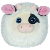 Mirada Cow Face Plush - Lovably Detailed - Quality & Soft Stuffed Animal Toy - Ideal Gift For Kids, Boys, Girls - 14 Cm