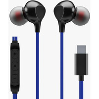 Kratos Thump-Pro Type C Earphone With 13 Mm Driver, Tangle Free 1.2 Mtr Nylon Braided Wire, In-Line Volume Controller, Ultra Light C Type Earphones Compatible With Oneplus, Samsung, Oppo, Vivo, Redmi
