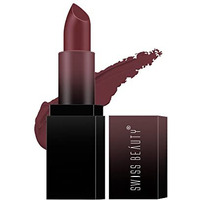 Swiss Beauty Hd Matte Pigmented Smudge Proof Lipstick | Creamy Matte Long Stay Lipstick | Brandy Harrington, 3.4G