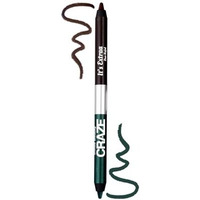 Swiss Beauty Craze It's Extraa Duo Matte Pencil Kajal With Vitamin E | 2-In-1 Shades | Highly Pigmented | Smudge-Proof | With Precise Tip | Shade- Dynasty, 2.6G |,Black