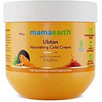 Mamaearth Ubtan Nourishing Cold Cream For Winter With Turmeric & Saffron For Glowing Moisturization 100 G