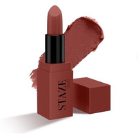 Staze 9To9 Crme De La Matte Lipstick | Intense Color Payoff | Weightless Silky Formula | Smudgeproof & Transferproof | 12 Hrs Stay | Non-Drying Pigmented Lightweight | 07 Hot Toddy | 4.2 G