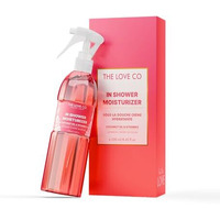 The Love Co Japanese Cherry Blossom In-Shower Body Moisturizer | Coconut Oil & Shea Oil | For All Skin Types | Hydrates & Plumps | Reduces Dryness & Kp Bumps | Non-Greasy | 250 Ml