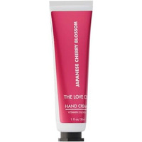 The Love Co Japanese Cherry Blossom Hand Cream | Hydrating, Quick-Absorbing, Non-Sticky & Lightweight | Heals And Smoothens Dry Hands And Cuticles - 30Ml