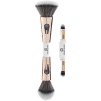Colors Queen 4 In 1 Multifunctional Makeup Brush Set With Foundation Brush, Powder Brush, Eyeshadow Blending Brush & Flat Brush | Feathery Soft Bristles Makeup Brushes For Women