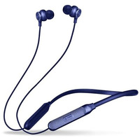 Zimo Aeroflex Bluetooth 5.2 Wireless In-Ear Headphones, 18Hrs Playtime, Deep Bass, Hd Calls, Dual Device Pairing, Voice Assist, Type-C Fast Charge Wireless Neckband, Ipx4 Water Resistant (Blue)