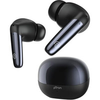 Ptron Zenbuds Ultima Anc Earbuds, 35Db Quietsound Anc, 4 Quadpro Mics With Trutalk Enc Calls, 4D Panaromic Audio, Transparency Mode,50Hrs Playtime,In Ear Bt 5.3 Wireless Headphones & Ipx5(Pearl Black