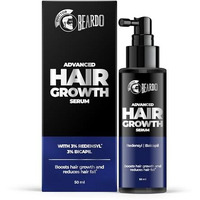 Dr. Beardo Advanced Hair Growth Serum For Men, 50 Ml| Contains 3% Redensyl, 3% Baicapil, Rosemary | Stimulates Hair Growth, Increase Hair Density & Thickens Hair | Lightweight And Non-Sticky | Made For Men