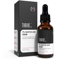 Thriveco 2% Salicylic Acid Serum For Acne & Clogged Pores | Clears Dead Skin & Reduces Excess Sebum | For Men & Women | For Acne-Prone & Oily Skin | Non-Sticky, Vegan, Fragrance & Cruelty-Free | 30Ml