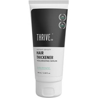 Thriveco Hair Thickener Volumizing Serum | For Fine, Thinning Hair | Gives Instant Hair Volume & Density | With Pea Peptide & Rosemary | For Men & Women | Vegan, Cruelty-Free & Dermat-Tested | 100Ml