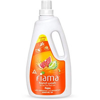 Fiama Happy Moisturizing Hand Wash, 1000Ml Refill Pack, Grapefruit And Bergamot, Soft And Supple Hands, Fragrant Handwash