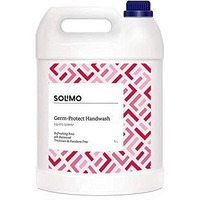 Amazon Brand - Solimo Germ-Protect Handwash Liquid, Refreshing Rose, 5L