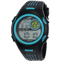 Sf Super Fibre Digital Dial Plastic Strap Watch For Men-Ns77072Pp02/Nt77072Pp02