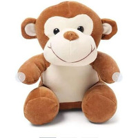 Adaraxx Plush Cute Sitting Monkey Stuffed Toys | Home Office And Car Dcor | Soft Toys For Kids And Adults (28 Cm)