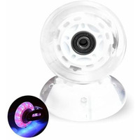 Jaspo Waveboard Wheels| Scooter Wheels| Inline Wheels Light Up Wheels For Skating (Light Or Led) Wheels With Installed Abec-7 Bearings & Spacers Accessories 2-Pack (80Mm)
