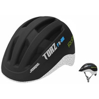 Jaspo Urban Rider Helmet For Skateboarding, Skating, Cycling, For All Ages - Youth, Adults & Kids | Abs Shell, Eps Foam, Removable Cushion, Multi-Vent Design, Adjustable Fit System (Black, L)