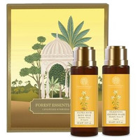 Forest Essentials Luxury Bath & Body Gift Set | Honey Vanilla Scented | Body Wash And Body Lotion