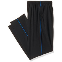 Van Heusen Athleisure Men Regular Fit Track Pants - Cotton Rich - Smart Tech, Easy Stain Release, Anti Stat, Quick Dry, Ultra Soft_50056_Black_Xl