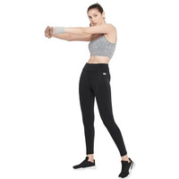 Clovia Women's High Rise Activewear Tights In Black (Ab0042D13_Black_L)