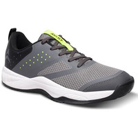 Avant Men's Rallyknit Tennis Shoes-Non Marking, Anti Skid Shoes With Rubber Outsoles,Lightweight, Ideal For Outdoor Sports Tennis Badminton, Volleyball (Avmsh211Cl01Uk9_Uk 9_Grey)