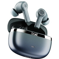 Boat Nirvana Ion Anc Pro, Hi-Res Audio Ldac,Anc(~32Db), 120Hrs Battery, App Support, Fast Charge, V5.3 Bluetooth Tws In Ear Earbuds Wireless Earphones With Mic (Blazing Comet)