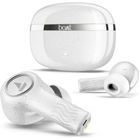 Boat Nirvana Iris Truly Wireless In Ear Ear Buds W/Up To 32 Db Active Noise Cancellation,120 Hrs Playback,Crystal Bionic Sound Powered By Hifi,Beast Mode,Enx Tech,Hearables App(Quartz White)