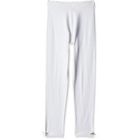 Max Girls Solid Full-Length Leggings_S23Elg08White_11-12Years White Fit Type : Regular Fit, Mid Rise
