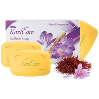 Kozicare Kojic Acid Soap & Glutathione Soap | Saffron Soap | Body Tan Removal Soap & Detan Soap | Soap For Men & Women | For Dark Spots, Excess Oil & Acne Scars | Even Out Skin Tone - Pack Of 3