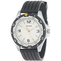 Sf Quartz Analog White Dial Watch For Men-Ns7930Pp01