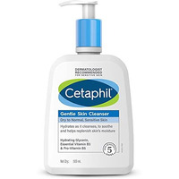 Cetaphil Paraben, Sulphate-Free Gentle Skin Hydrating Face Wash Cleanser With Niacinamide, Vitamin B5 For Dry, Normal Sensitive Skin - 500 Ml