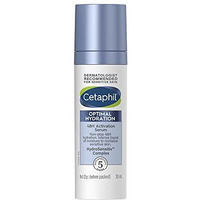 Cetaphil Optimal Hydration Lightweight Serum 30 Ml | Fast Absorbing | Hyaluronic Acid, Blue Daisy Extract, Vitamin B5 | Dermatologist Recommended For Sensitive Skin