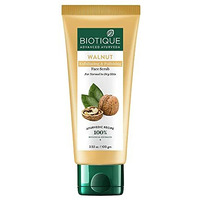Biotique Walnut Exfoliating & Polishing Face Scrub For Normal To Dry Skin, 100Gm