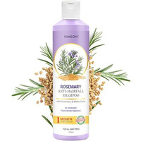 Nimson Rosemary Anti-Hair Fall Shampoo With Rosemary & Methi Dana  Reduces Hair Loss & Breakage, Nourishes Hair, Deep Cleansing, Suitable For Men And Women (250 Ml)