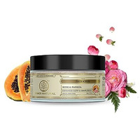Khadi Natural Rose & Papaya Face Scrub | Ayurvedic Scrub For Face | Moisturizing Face Scrub | Face Scrub For Removing Blackheads | Free From Harsh Chemicals | Suitable For All Skin Types