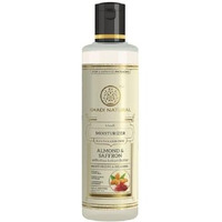 Khadi Natural Almond & Saffron Herbal Moisturizer | Deeply Nourishing Shea & Kokum Butter Formula | Body Lotion| Sls & Paraben Free For Silky Smooth Skin - 210Ml
