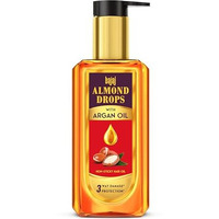 Bajaj Almond Drops Non Sticky Hair Oil With Almond And Argan Oil For 3 Way Damage Protection 100Ml