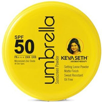 Keya Seth Aromatherapy, Device Of Drop Umbrella Sunscreen Powder Spf 50 & Pa+++ 50G