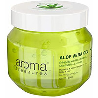 Aroma Treasures Aloe Vera Gel For Face, Skin, Body & Hair | Paraben Free Aloevera Gel For Glowing Skin Suitable For Men & Women - 500 G