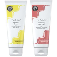 Fix My Curls Protein Styling Duo| For Curly, Wavy, Dry & Frizzy Hair | Frizz Control | Silicone Free Curl Defining Cream & Gel| 100Gm Each