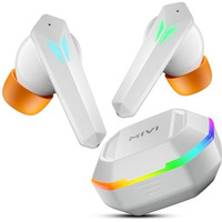 Mivi Commando X7 [Just Launched] Gaming In Ear Earbuds: 35Ms Low Latency, Aurora Lights, Dual Rgb,13Mm Bass Drivers, 50Hrs Playtime,Type C, Ai Enc, Made In India Ear Buds Wireless Bluetooth Gaming Tws