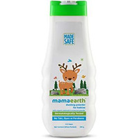 Mamaearth Dusting Power For Babies - 300 G | Infused With Organic Oatmeal And Arrowroot Powder | Calms And Relaxes Skin, Prevents Diaper Rash, Dermatologically Tested, Free From Talc And Parabens