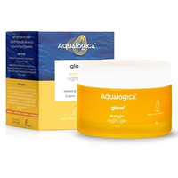 Aqualogica Glow+ Mousse Vitamin C Night Gel With Papaya For Pigmentation & Dark Spots For Men & Women - For Oily, Dry & Glowing Skin -50G