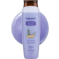 Naturali Anti-Hairfall Shampoo With Rosemary Oil, Ginseng Extract & Biotin | Reduces Hairfall In Just 14 Days | Sulphate & Paraben Free Shampoo | Anti-Hairfall Shampoo For Women & Men (200 Ml)