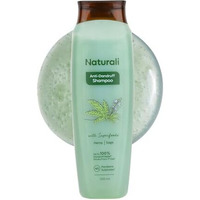 Naturali Anti-Dandruff Shampoo With Sage Extract & Salicylic Acid | Up To 100% Dandruff Relief | Paraben & Sulphate Free Shampoo | Works From 1St Use | 200Ml